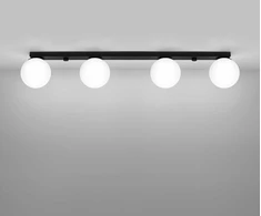Sollux Lighting Lubinis šviestuvas YOLI 4 juodas