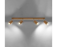 Sollux Lighting Lubinis šviestuvas ZEKE 4 ąžuolas