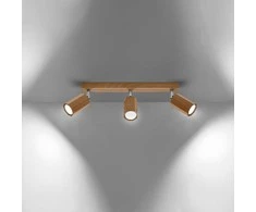 Sollux Lighting Lubinis šviestuvas ZEKE 3 ąžuolas