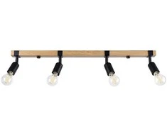 Sollux Lighting Lubinis šviestuvas ZUCA 4 juodas