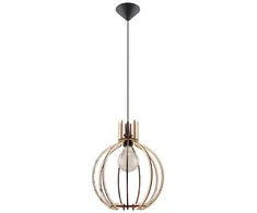 Sollux Lighting Pakabinamas šviestuvas ARANCIA iš natūralaus medžio