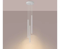 Sollux Lighting Pakabinamas šviestuvas ARCHE 3P baltas