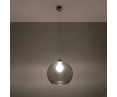 Sollux Lighting Pakabinamas šviestuvas BALL grafitinis