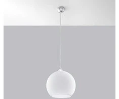 Sollux Lighting Pakabinamas šviestuvas BALL baltas