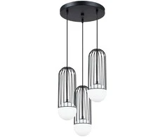 Sollux Lighting Pakabinamas šviestuvas BRINA 3P juodas