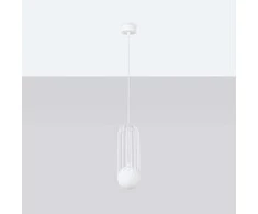 Sollux Lighting Pakabinamas šviestuvas BRINA 1 baltas