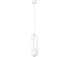 Sollux Lighting Pakabinamas šviestuvas BRINA 1 baltas