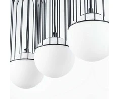 Sollux Lighting Pakabinamas šviestuvas BRINA 3L juodas