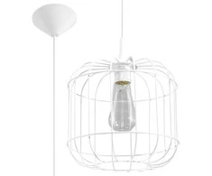 Sollux Lighting Pakabinamas šviestuvas CELTA baltas
