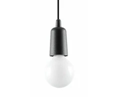 Sollux Lighting Pakabinamas šviestuvas DIEGO 1 juodas
