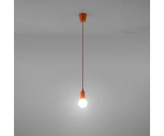 Sollux Lighting Pakabinamas šviestuvas DIEGO 1 oranžinis