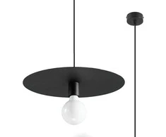 Sollux Lighting Pakabinamas šviestuvas FLAVIO juodas