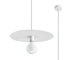 Sollux Lighting Pakabinamas šviestuvas FLAVIO baltas