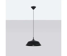 Sollux Lighting Pakabinamas šviestuvas FRIKA juodas