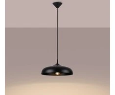 Sollux Lighting Pakabinamas šviestuvas GINA juodas