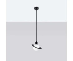 Sollux Lighting Pakabinamas šviestuvas HYPERION 1 juodas