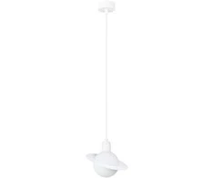 Sollux Lighting Pakabinamas šviestuvas HYPERION 1 baltas