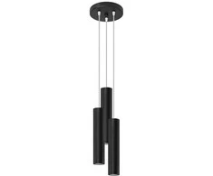 Sollux Lighting Pakabinamas šviestuvas LAGOS 3P juodas