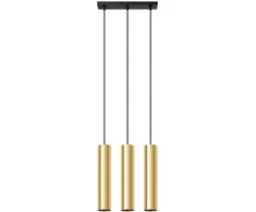 Sollux Lighting Pakabinamas šviestuvas LAGOS 3 poliruoto aukso