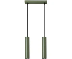 Sollux Lighting Pakabinamas šviestuvas LAGOS 2 alyvuogių žalia