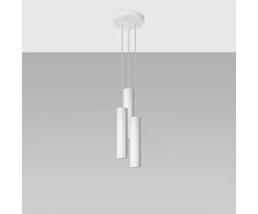 Sollux Lighting Pakabinamas šviestuvas LAGOS 3P baltas