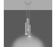 Sollux Lighting Pakabinamas šviestuvas LAGOS 3P baltas