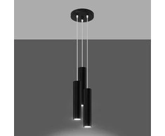 Sollux Lighting Pakabinamas šviestuvas LAGOS 3P juodas