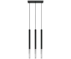 Sollux Lighting Pakabinamas šviestuvas MOZAICA 3L juoda/chromas