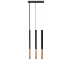 Sollux Lighting Pakabinamas šviestuvas MOZAICA 3L juodas/varis