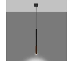 Sollux Lighting Pakabinamas šviestuvas MOZAICA 1 juodas/varis