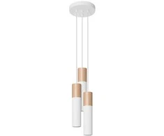 Sollux Lighting Pakabinamas šviestuvas PABLO 3P baltas