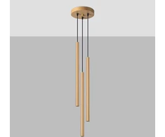 Sollux Lighting Pakabinamas šviestuvas PASTELO 3P auksinis