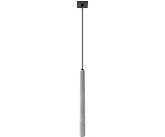 Sollux Lighting Pakabinamas šviestuvas PASTELO 1 betonas
