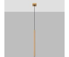 Sollux Lighting Pakabinamas šviestuvas PASTELO 1 aukso spalvos