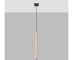 Sollux Lighting Pakabinamas šviestuvas PASTELO 1 medinis