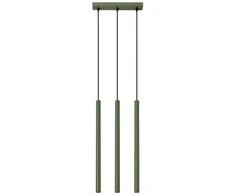 Sollux Lighting Pakabinamas šviestuvas PASTELO 3 alyvuogių žalia