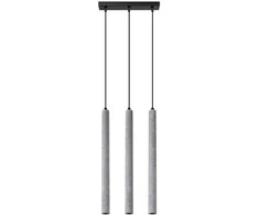 Sollux Lighting Pakabinamas šviestuvas PASTELO 3L betonas