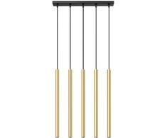 Sollux Lighting Pakabinamas šviestuvas PASTELO 5L poliruoto aukso