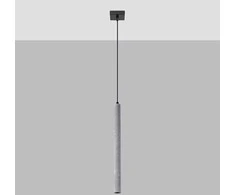 Sollux Lighting Pakabinamas šviestuvas PASTELO 1 betonas