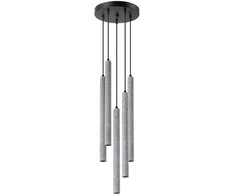 Sollux Lighting Pakabinamas šviestuvas PASTELO 5P betonas