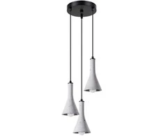 Sollux Lighting Pakabinamas šviestuvas REA 3P concrete