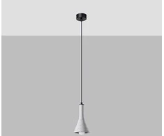 Sollux Lighting Pakabinamas šviestuvas REA 1 betonas