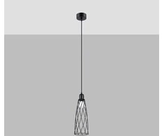 Sollux Lighting Pakabinamas šviestuvas SUBA 1 juodas