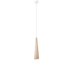 Sollux Lighting Pakabinamas šviestuvas SULA 1 iš natūralaus medžio