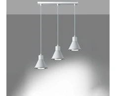 Sollux Lighting Pakabinamas šviestuvas TALEJA 3 baltas [ES111]