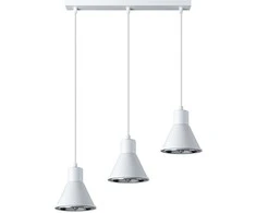 Sollux Lighting Pakabinamas šviestuvas TALEJA 3 baltas [ES111]