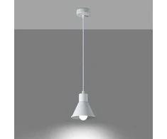 Sollux Lighting Pakabinamas šviestuvas TALEJA 1 baltas [E27]