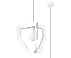 Sollux Lighting Pakabinamas šviestuvas TRES baltas