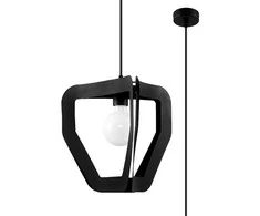 Sollux Lighting Pakabinamas šviestuvas TRES juodas