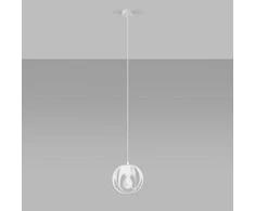 Sollux Lighting Pakabinamas šviestuvas TULOS 1 baltas
